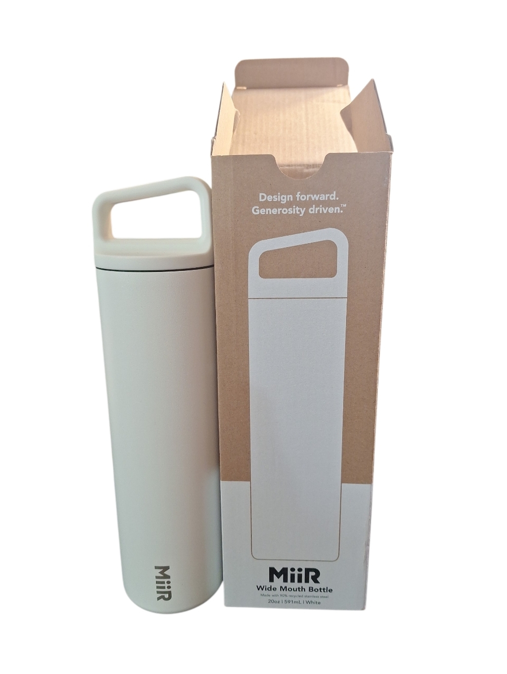 NIB MiiR Wide Mouth 20oz Insulated Water Bottle